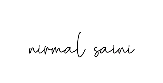 Nirmal-saini signature