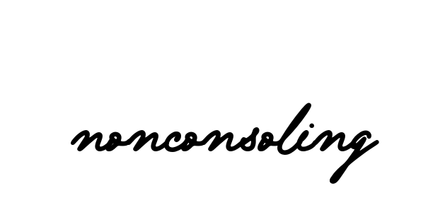 Handwritten Signature for Nonconsoling - Style 137 Online