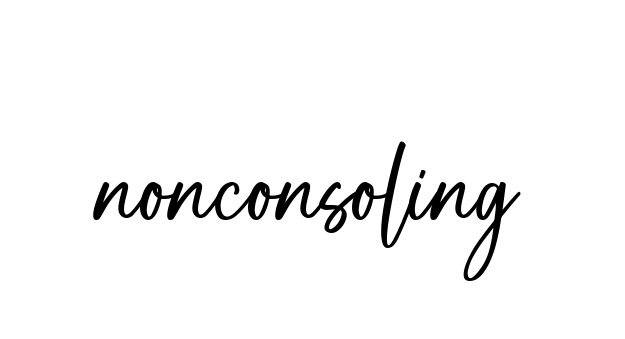 Handwritten Signature for Nonconsoling - Style 142 Online