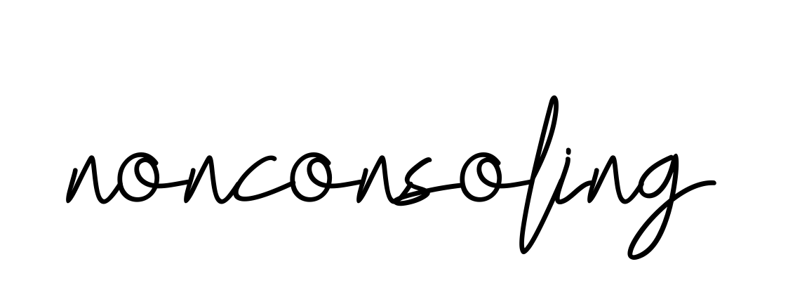 Handwritten Signature for Nonconsoling - Style 155 Online