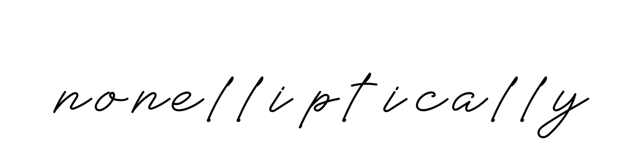 Handwritten Signature for Nonelliptically - Style 152 Online