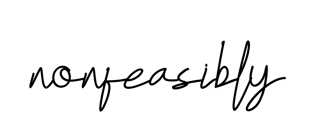 Nonfeasibly signature