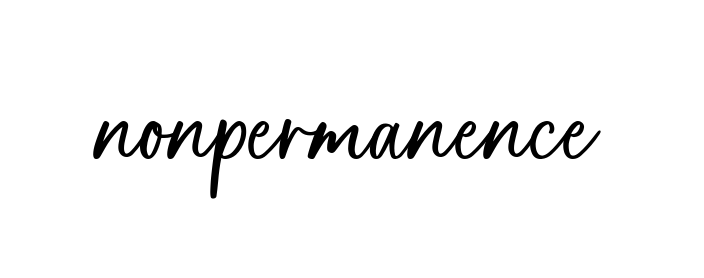 Handwritten Signature for Nonpermanence - Style 142 Online