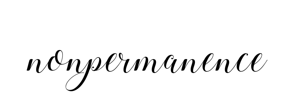 Handwritten Signature for Nonpermanence - Style 144 Online