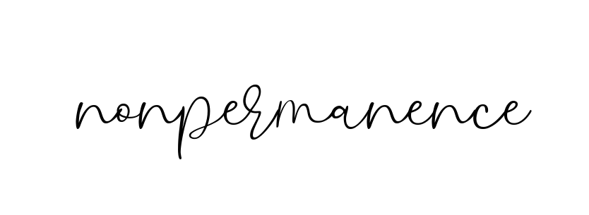 Handwritten Signature for Nonpermanence - Style 147 Online