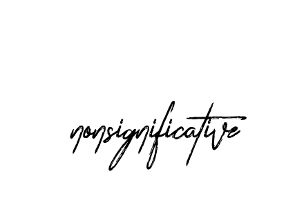 Handwritten Signature for Nonsignificative - Style 133 Online
