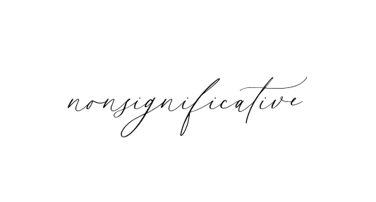 Handwritten Signature for Nonsignificative - Style 134 Online