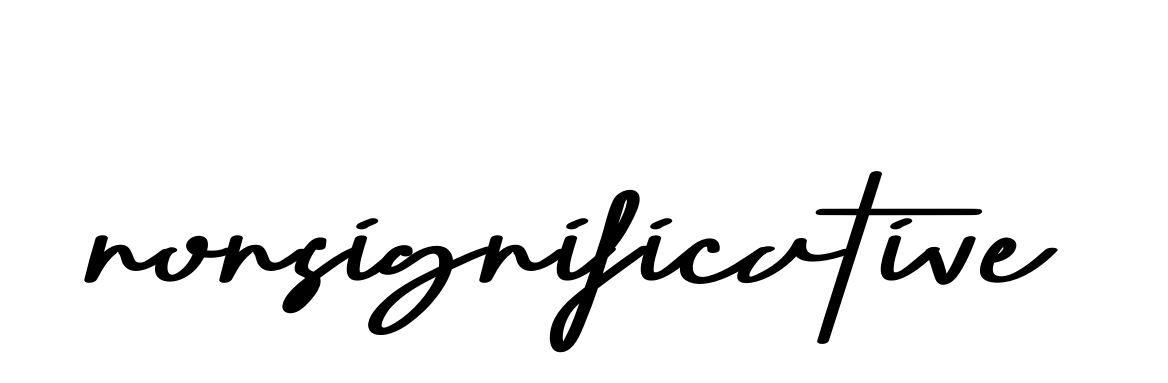 Handwritten Signature for Nonsignificative - Style 135 Online