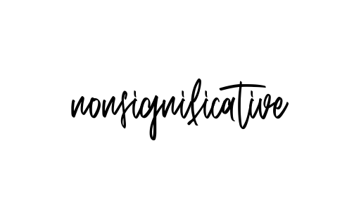 Handwritten Signature for Nonsignificative - Style 143 Online