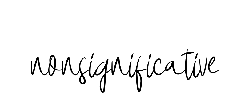 Handwritten Signature for Nonsignificative - Style 146 Online