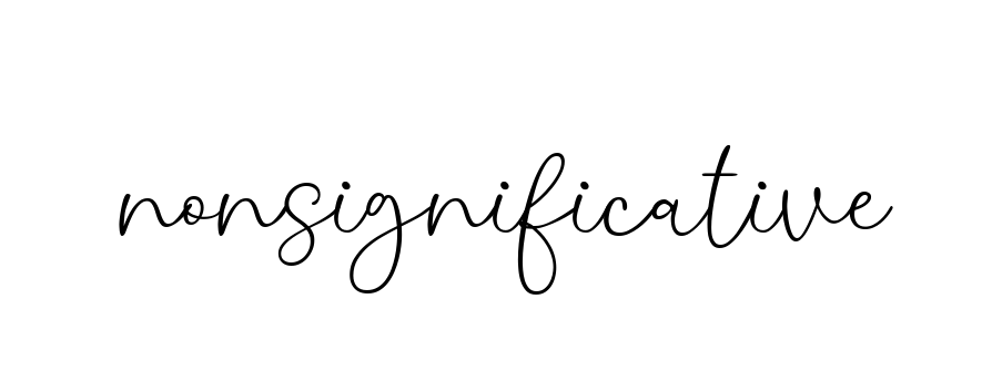 Handwritten Signature for Nonsignificative - Style 147 Online
