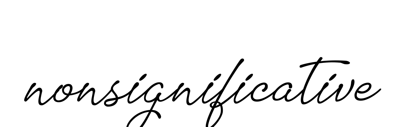 Handwritten Signature for Nonsignificative - Style 151 Online