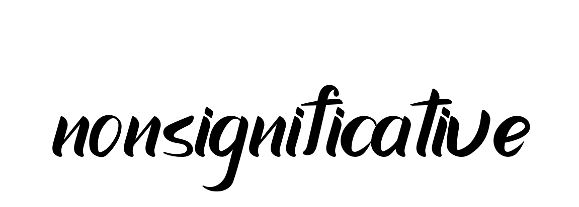 Handwritten Signature for Nonsignificative - Style 153 Online