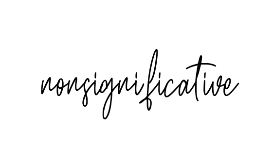Handwritten Signature for Nonsignificative - Style 154 Online