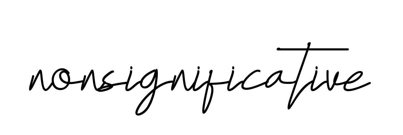Handwritten Signature for Nonsignificative - Style 155 Online