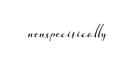Nonspecifically signature