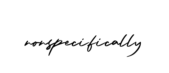 Nonspecifically signature