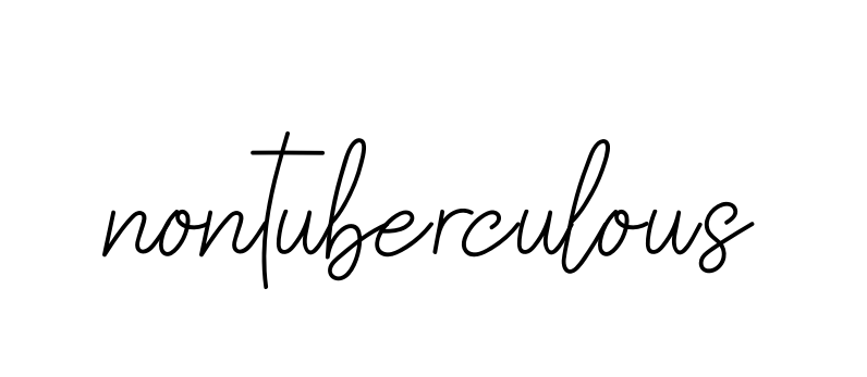 Handwritten Signature for Nontuberculous - Style 145 Online