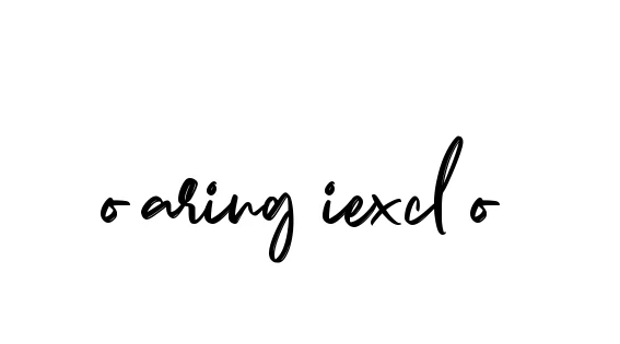 Handwritten Signature for O-aring-iexcl-o - Style 141 Online