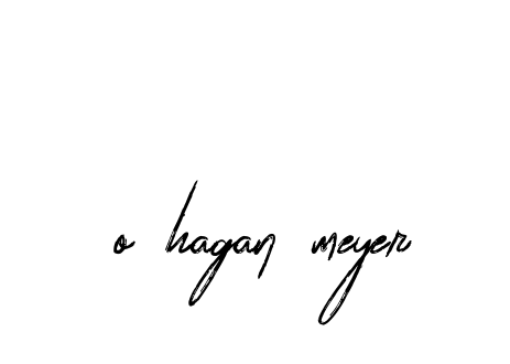 Handwritten Signature for O-hagan-meyer - Style 133 Online