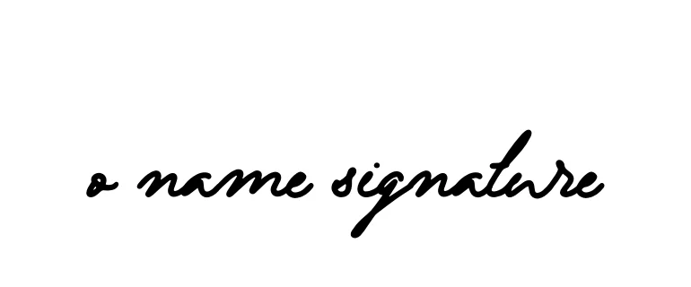 Handwritten Signature for O-name-signature - Style 138 Online