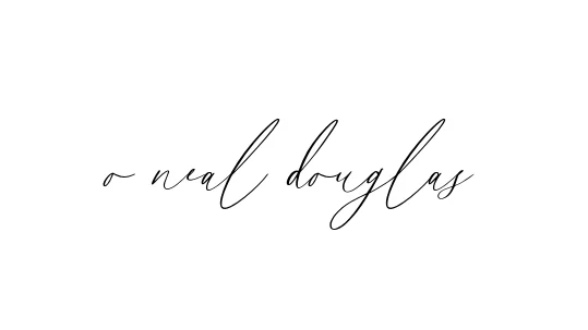 Handwritten Signature for O-neal-douglas - Style 134 Online