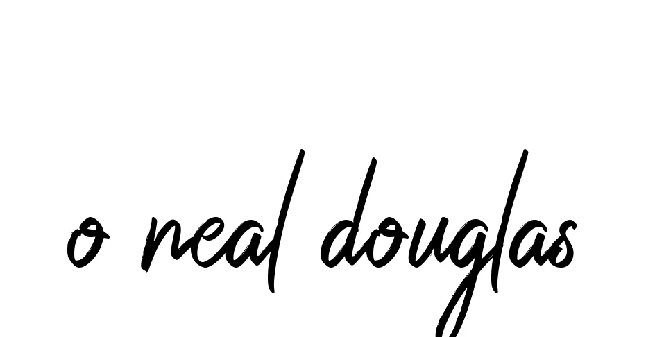 Handwritten Signature for O-neal-douglas - Style 149 Online