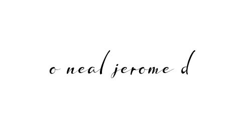 Handwritten Signature for O-neal-jerome-d - Style 132 Online