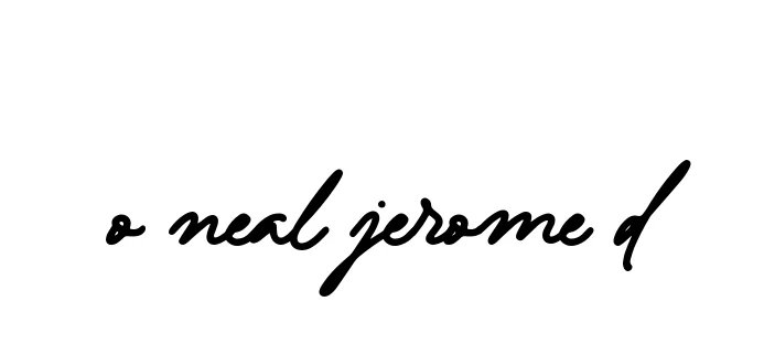 Handwritten Signature for O-neal-jerome-d - Style 137 Online