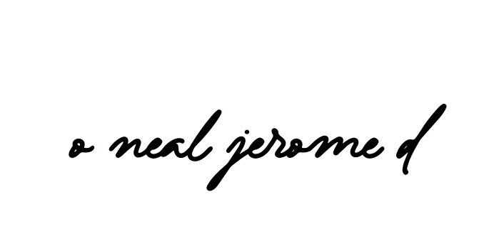 Handwritten Signature for O-neal-jerome-d - Style 138 Online