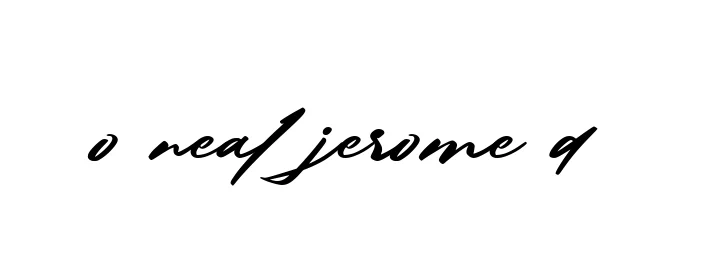 Handwritten Signature for O-neal-jerome-d - Style 140 Online