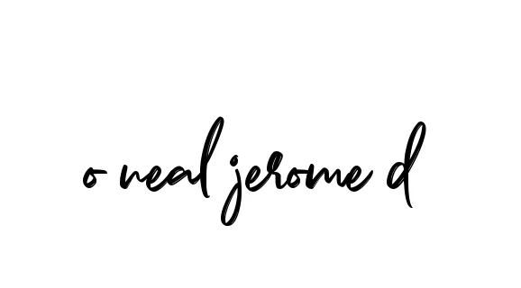 Handwritten Signature for O-neal-jerome-d - Style 141 Online