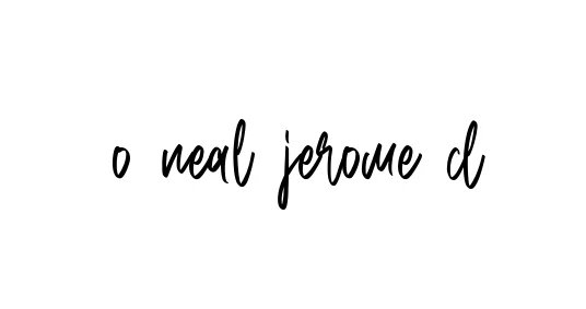 Handwritten Signature for O-neal-jerome-d - Style 143 Online