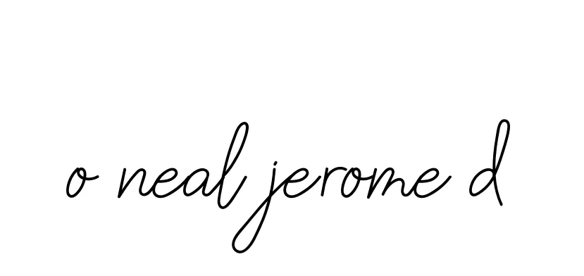 Handwritten Signature for O-neal-jerome-d - Style 145 Online