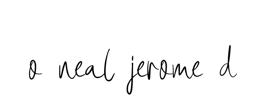 Handwritten Signature for O-neal-jerome-d - Style 146 Online