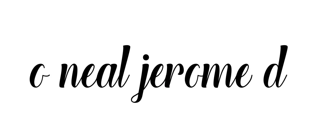 Handwritten Signature for O-neal-jerome-d - Style 148 Online