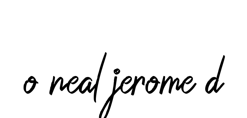 Handwritten Signature for O-neal-jerome-d - Style 149 Online