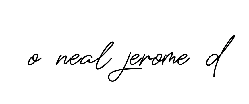 Handwritten Signature for O-neal-jerome-d - Style 150 Online