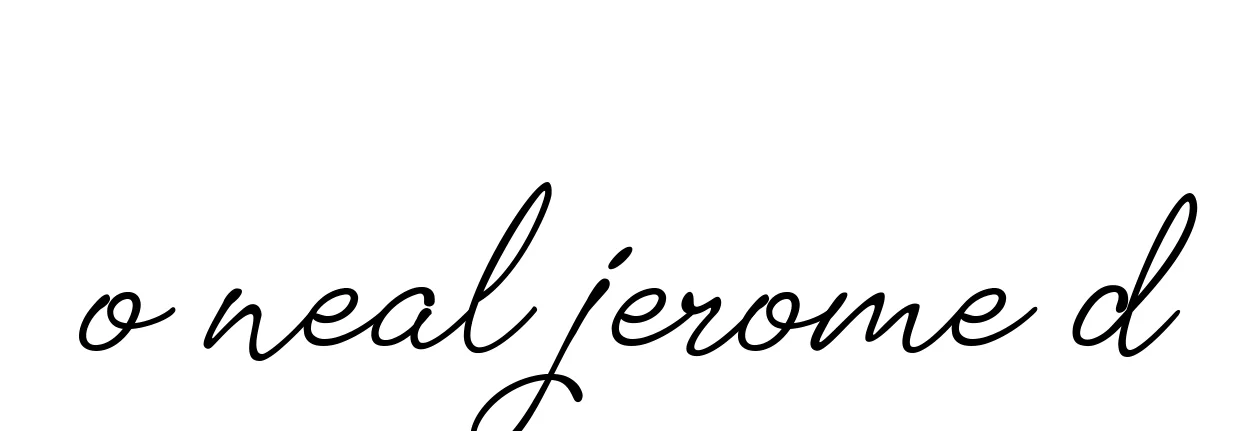 Handwritten Signature for O-neal-jerome-d - Style 151 Online