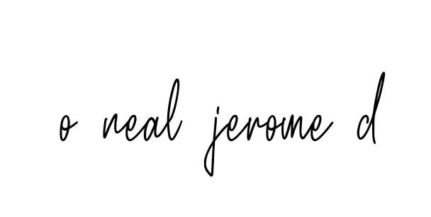 Handwritten Signature for O-neal-jerome-d - Style 154 Online