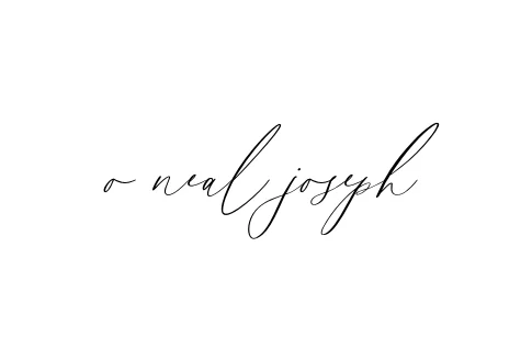 Handwritten Signature for O-neal-joseph - Style 134 Online