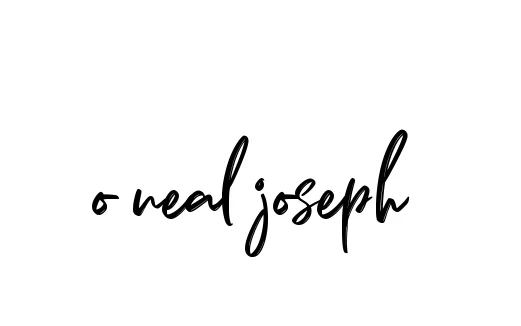 Handwritten Signature for O-neal-joseph - Style 141 Online