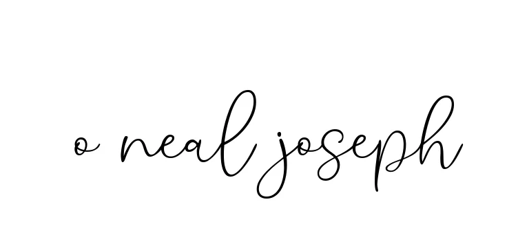 Handwritten Signature for O-neal-joseph - Style 147 Online