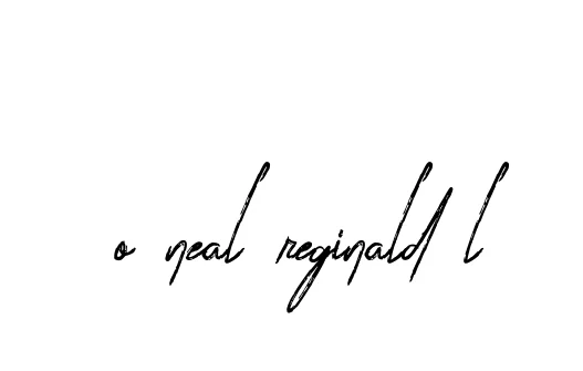 Handwritten Signature for O-neal-reginald-l - Style 133 Online