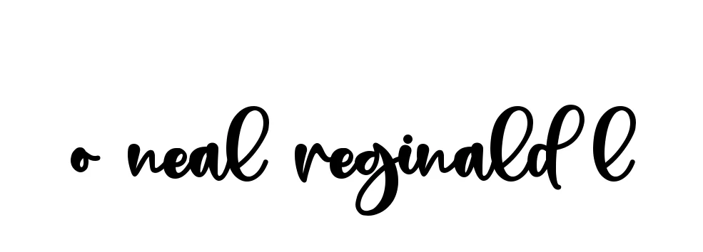 Handwritten Signature for O-neal-reginald-l - Style 136 Online
