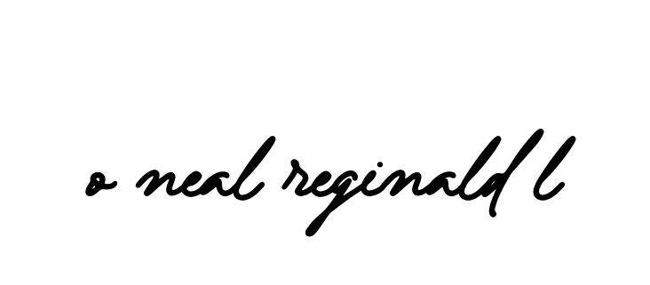 Handwritten Signature for O-neal-reginald-l - Style 138 Online