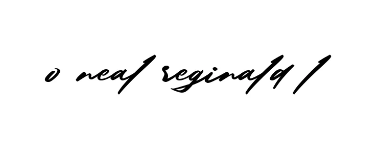 Handwritten Signature for O-neal-reginald-l - Style 140 Online