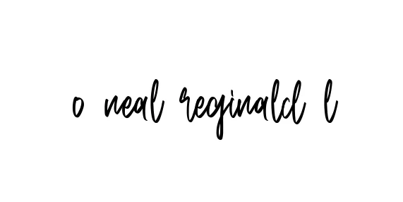 Handwritten Signature for O-neal-reginald-l - Style 143 Online
