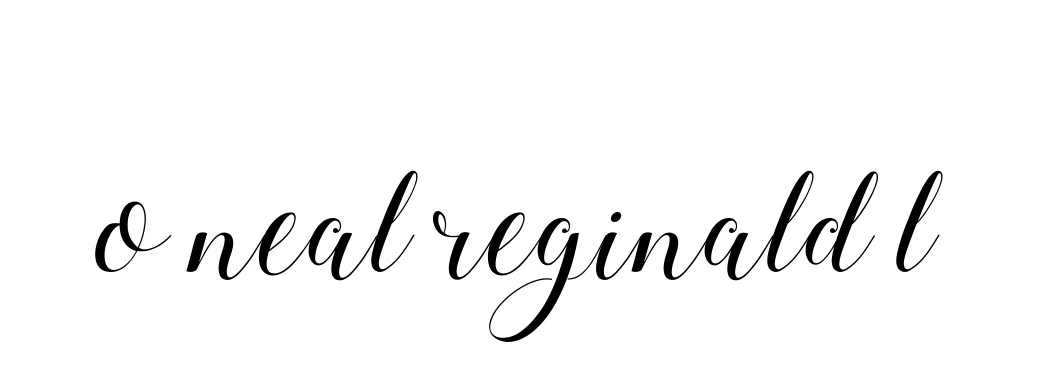 Handwritten Signature for O-neal-reginald-l - Style 144 Online