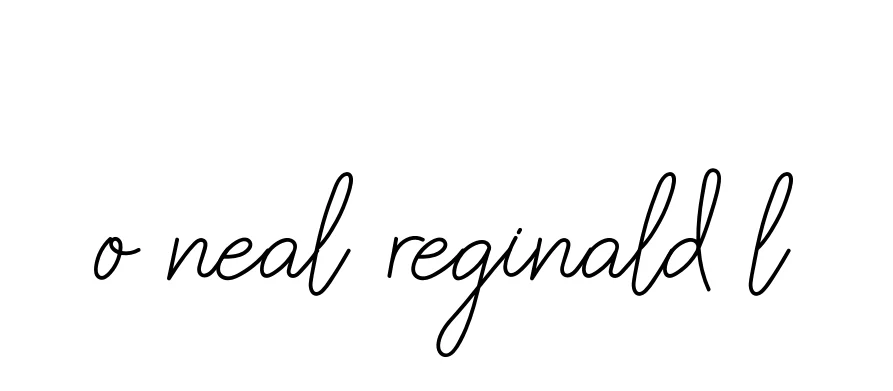 Handwritten Signature for O-neal-reginald-l - Style 145 Online
